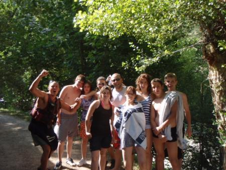 le groupe canoé